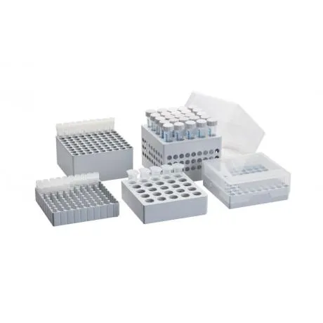 Storage Box 3 x 3, for 9 tubes, 2 pcs., height 127 mm