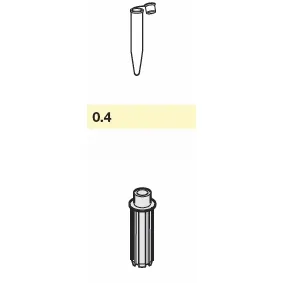 Adapter, for 1 tube 0.4 mL