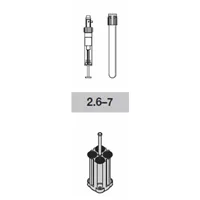 Adapter, for 4 round-bottom tubes 2.6 - 7 m