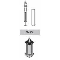 Adapter, for 4 round-bottom tubes 9 - 15 mL