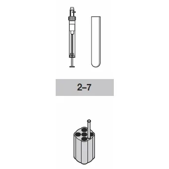 Adapter, for 5 round-bottom tubes 2 - 7 mL