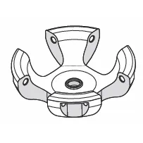 Rotor A-4-38, without buckets