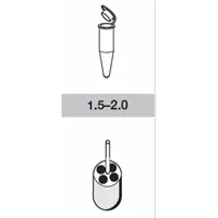 Adapter, for 4 reaction vessels 1.5 - 2.0 mL