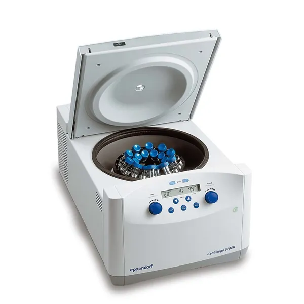 Centrifuge 5702 R,  incl. rotor A-4-38 and 15/50 mL adapters