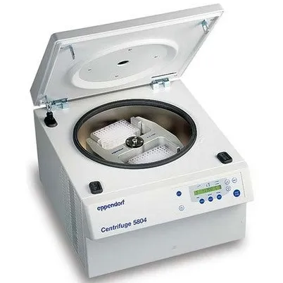 Centrifuge 5804, 230 V/50- 60 Hz, incl. rotor S-4-72 and 15/50 mL adapters for conical tubes
