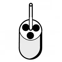 Adapter, for 3 round-bottom tubes 2.6 - 7 mL
