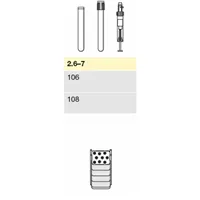 Adapter, for 9 round-bottom tubes 2.6 - 7 mL