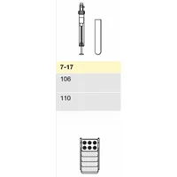 Adapter, for 6 round-bottom tubes 7 - 17 mL