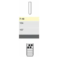 Adapter, for 4 round-bottom tubes 7 - 18 mL