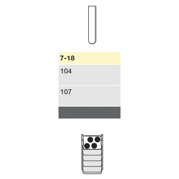 Adapter, for 4 round-bottom tubes 7 - 18 mL