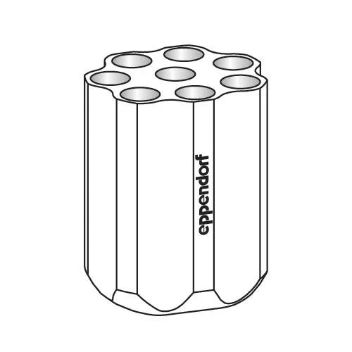 Adapter, for 8 conical tubes 15 mL