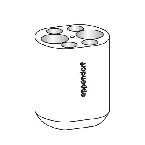 Adapter, for 2 conical tubes