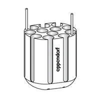 Adapter, for 12 round-bottom tubes 9 mL