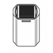 Rectangular bucket 250 mL