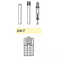 Adapter, for 25 round-bottom tubes 2.6-5 mL