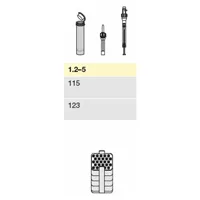 Adapter, for 25 round-bottom tubes 1.2 – 5 mL