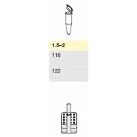 Adapter, for 16 reaction vessels 1.5 – 2.0 mL