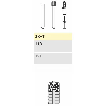 Adapter, for 15 round-bottom tubes 2.6 – 7 mL