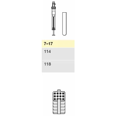 Adapter, for 12 round-bottom tubes 7 – 17 mL
