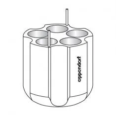 Adapter, for 5 conical tubes