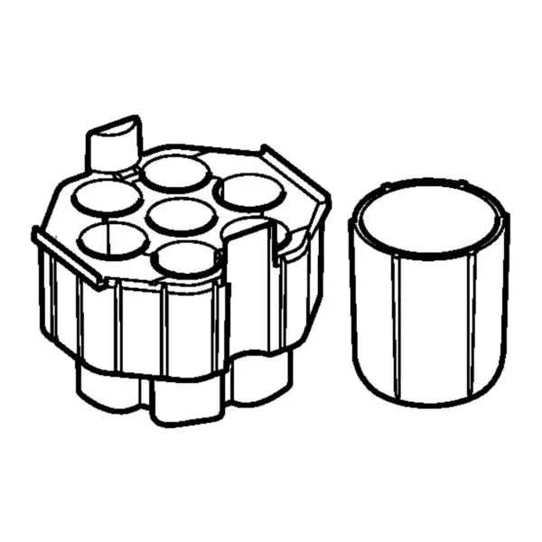 Adapter 50mL/250mL/Plate S-4xUniv