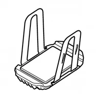 Plate carrier for high-capacity bucket