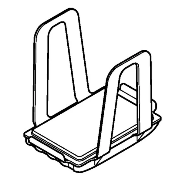 Plate carrier for plates for rotor S-4xUniversal-Large