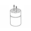 Adapter for 8 x diameter 13mm dish- bottomed vessels, for FA-6x250 rotor, 2 pcs. per set