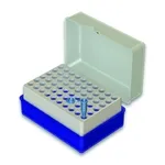 Work Rack S-60 System (0.5 ml), natural and blue