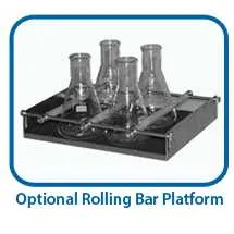 Roller Platform, adjustable for uncommon vessels