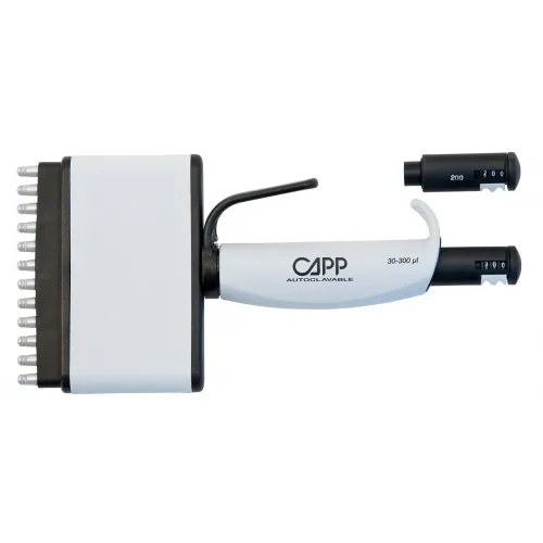 Capp multi pipettes, 12-channel, 10-100 ul