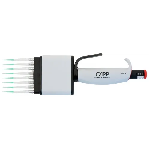 Capp multi pipettes, 8-channel, 5-50 ul