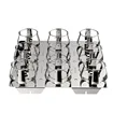 Base plate with 9 Stainless steel clamps : 9 x 250 ml