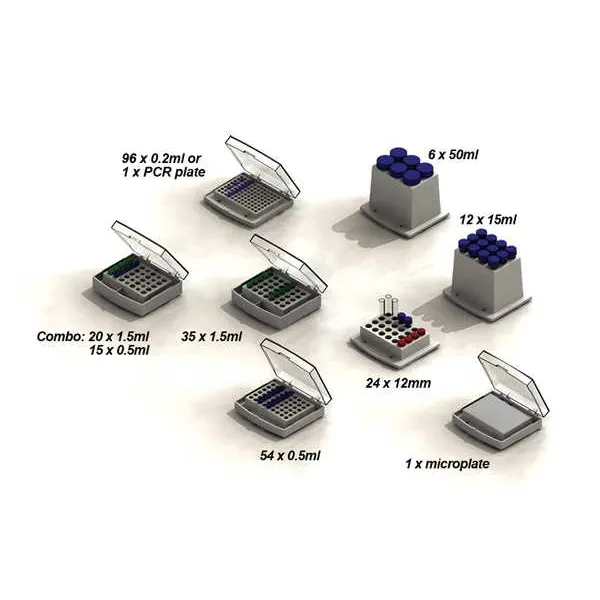 Block for H5000, 24 x 2ml HPLC/ Autosampler Vials (12 x 32mm)