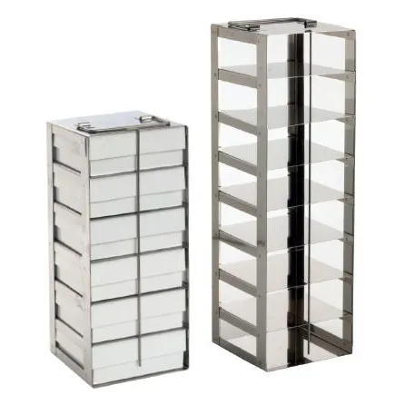 Chest freezer rack, height 50, 8 boxes, incl.  boxes and dividers