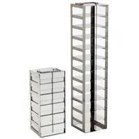 Chest freezer rack, height 50, 11 boxes, incl.  boxes and dividers