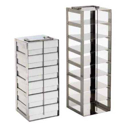 Chest freezer rack, height 100, 4 boxes, incl.  boxes and dividers