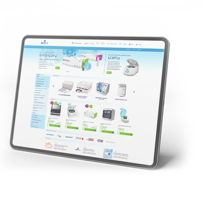 New e-shop  LAB MARK